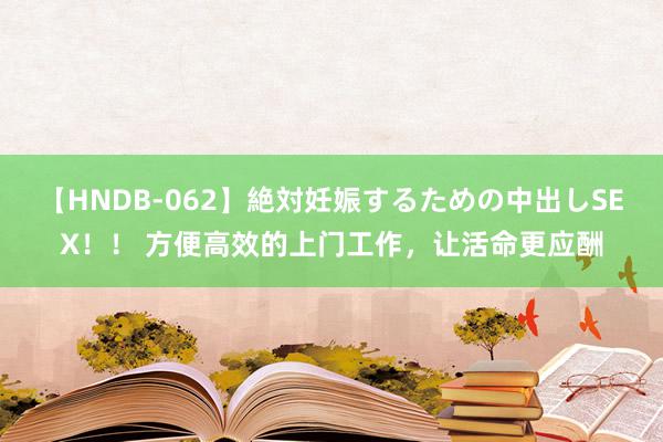 【HNDB-062】絶対妊娠するための中出しSEX！！ 方便高效的上门工作，让活命更应酬