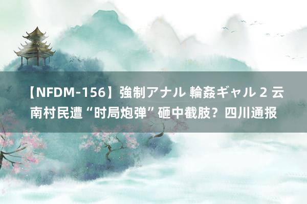 【NFDM-156】強制アナル 輪姦ギャル 2 云南村民遭“时局炮弹”砸中截肢？四川通报