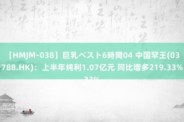 【HMJM-038】巨乳ベスト6時間04 中国罕王(03788.HK)：上半年纯利1.07亿元 同比增多219.33%